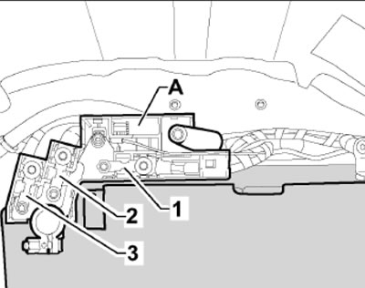 Location of relays and fuses (Audi A4 B7, 2004-2008 / Electrical ...